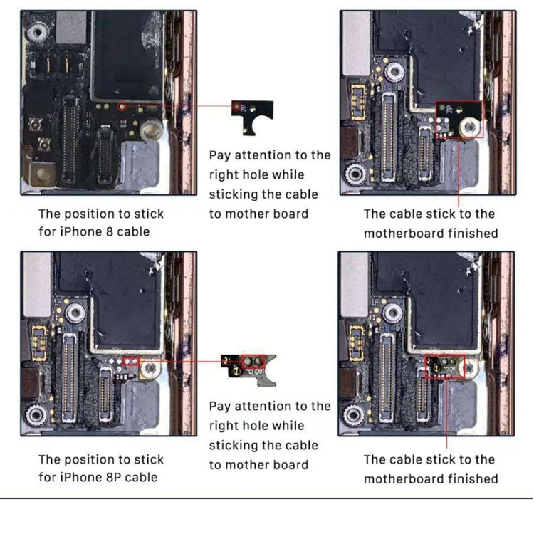 Home Button (3rd ) with Flex Cable (Not Supporting Fingerprint Identification) for iPhone 8 Plus / 7 Plus / 8 / 7(Silver)