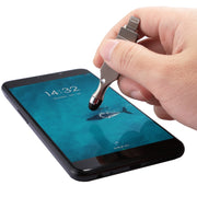 RQW-10E 2 in 1 USB 2.0 & 8 Pin 16GB Flash Drive with Stylus Pen, for iPhone & iPad & iPod & Most Android Smartphones & PC Computer