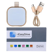 RQW-18S 8 Pin 32GB Multi-functional Flash Disk Drive with USB / Micro USB to Micro USB Cable(Gold)