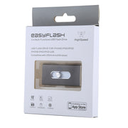 RQW-02 3 in 1 USB 2.0 & 8 Pin & Micro USB 32GB Flash Drive(Black)