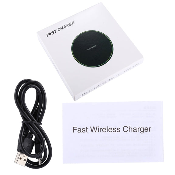 Q21 Fast Charging Wireless Charger Station with Indicator Light(Gold)