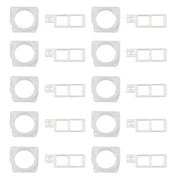 10 Sets for iPhone 8 Plus Front Facing Camera Module Bezel + Sensor Retaining Bracket