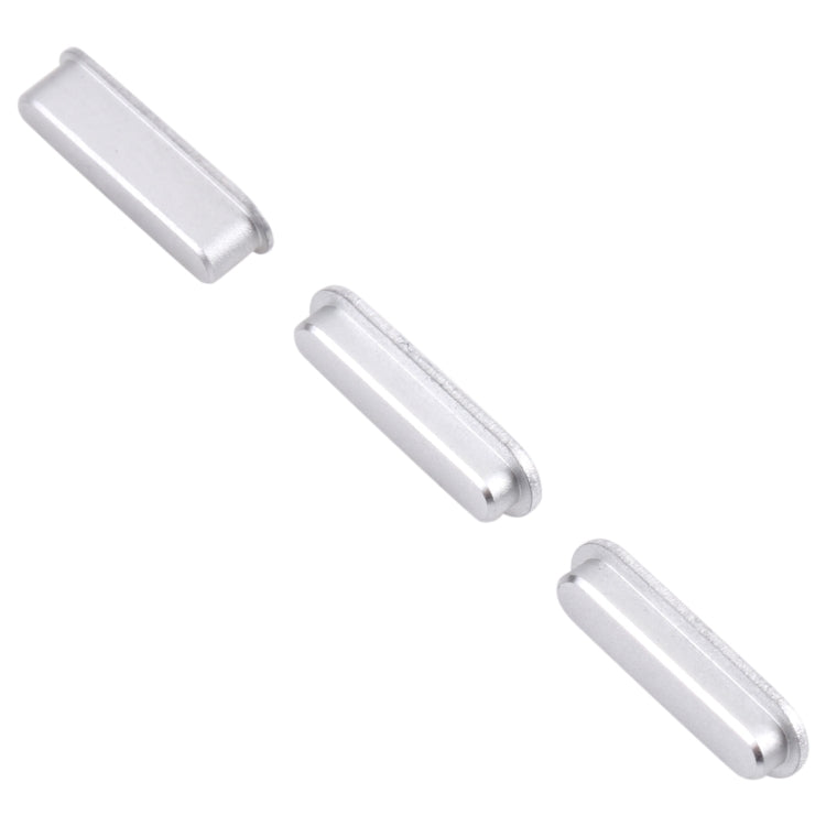 Power Button and Volume Control Button for iPad 10.2 inch 2019 2020 2021 (Silver)