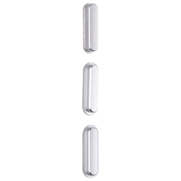 Power Button and Volume Control Button for iPad 10.2 inch 2019 2020 2021 (Silver)