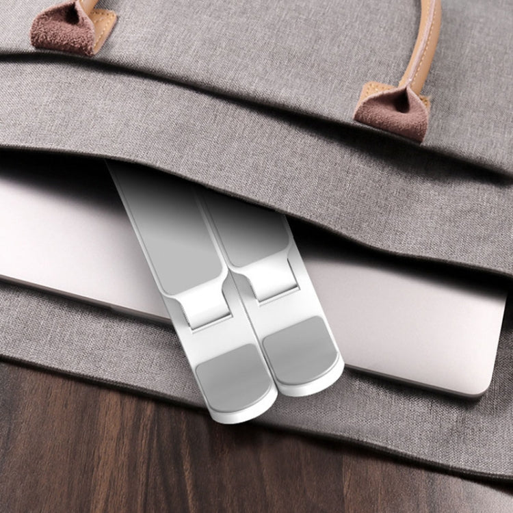 YMB1028 Portable Folding Desktop Holder Bracket for Laptop / Tablet(Black)