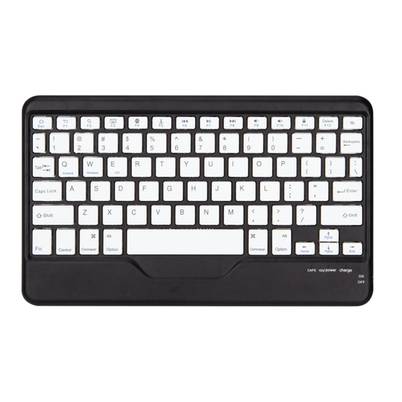 Z102B Pen Slot Bluetooth Keyboard Leather Tablet Case For iPad 10.2 2021/2020/2019 (Black)