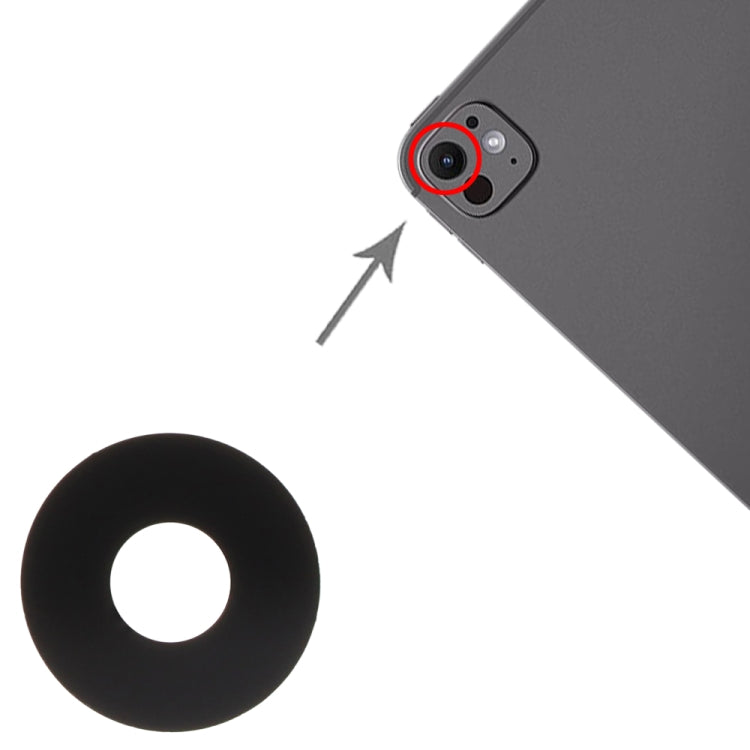 For iPad Pro 11 2024 A2836 A2837 A3006 Back Camera Lens