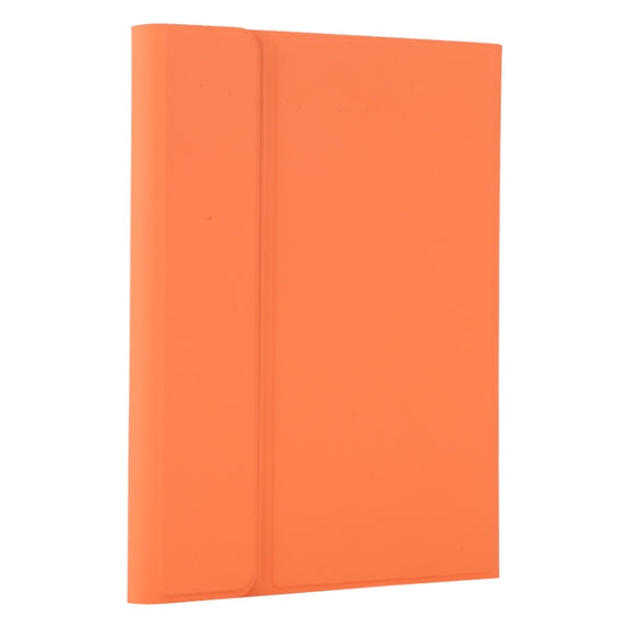 TG11BS Detachable Bluetooth Black Keyboard + Microfiber Leather Tablet Case for iPad Pro 11 inch (2020), with Backlight & Pen Slot & Holder(Orange)