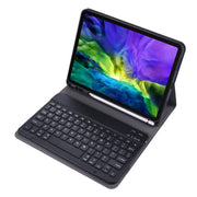 A11B 2020 Ultra-thin ABS Detachable Bluetooth Keyboard Tablet Case for iPad Pro 11 inch (2020), with Pen Slot & Holder (Black)