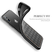 For iPhone XS Max ROCK Origin Series Business TPU + PU Protective Case