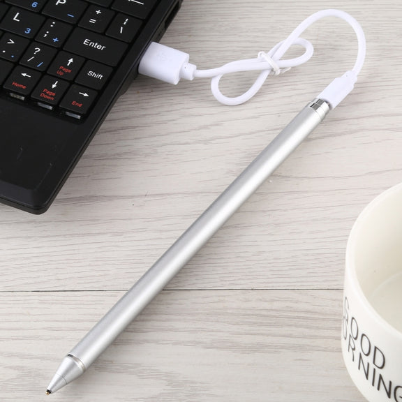 Active Capacitive Stylus for iPod touch / iPad mini & Air & Pro / iPhone(Silver)