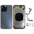 Back Cover with Appearance Imitation of iP15 Pro for iPhone XR(Blue) - Back Cover by PMC TechLife | Online Shopping South Africa | PMC TechLife | Buy Now Pay Later Mobicred