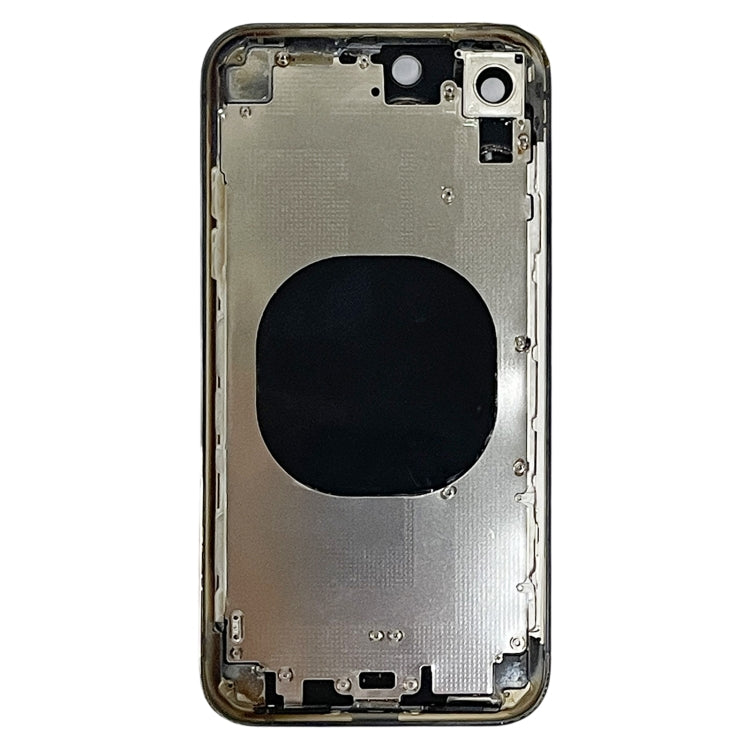 Back Cover with Appearance Imitation of iP15 Pro for iPhone XR(White)