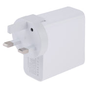 A3P 3A Max Output USB-C / Type-C + QC3.0 + Dual USB 4 Ports Wall Travel Charger, UK Plug
