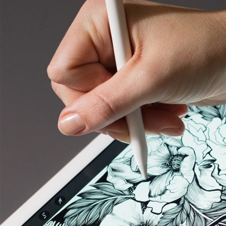 8 PCS Non-slip Mute Wear-resistant Nib Cover for Apple Pencil 1 / 2(Transparent)