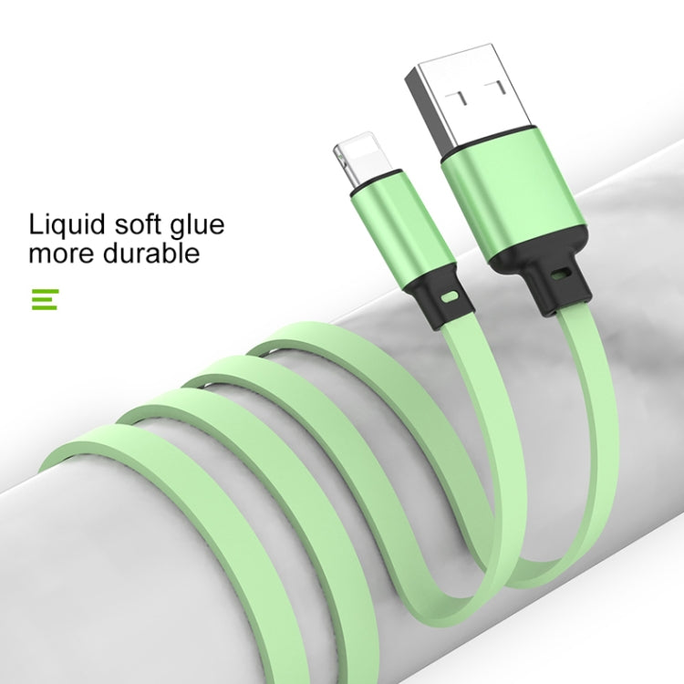3.5A Liquid Silicone 3 in 1 USB to USB-C / Type-C + 8Pin + Micro USB Retractable Data Syn Charging Cable (Red)