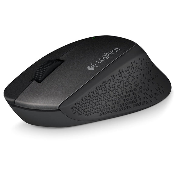 Logitech MK345 Wireless Full-size Keyboard + 2.4GHz 1000DPI Wireless Optical Mouse Set with Nano Receiver(Black)