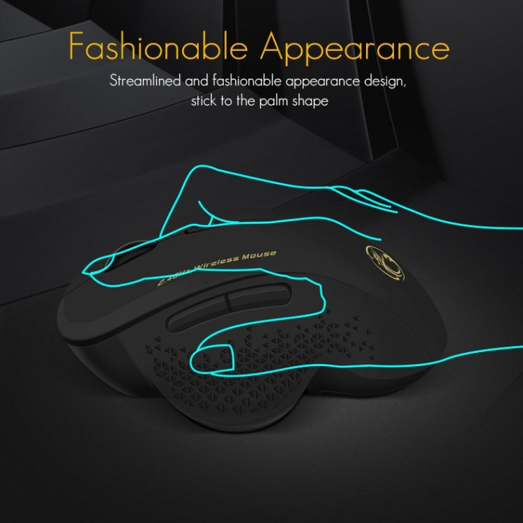 iMICE G6 Wireless Mouse 2.4G Office Mouse 6-button Gaming Mouse(Grey)