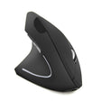 CM0093 Rechargeable Version 2.4GHz Three-button Wireless Optical Mouse Vertical Mouse for Left-hand, Resolution: 1000DPI / 1200DPI / 1600DPI(Black) - Wireless Mice by PMC TechLife | Online Shopping South Africa | PMC TechLife | Buy Now Pay Later Mobicred