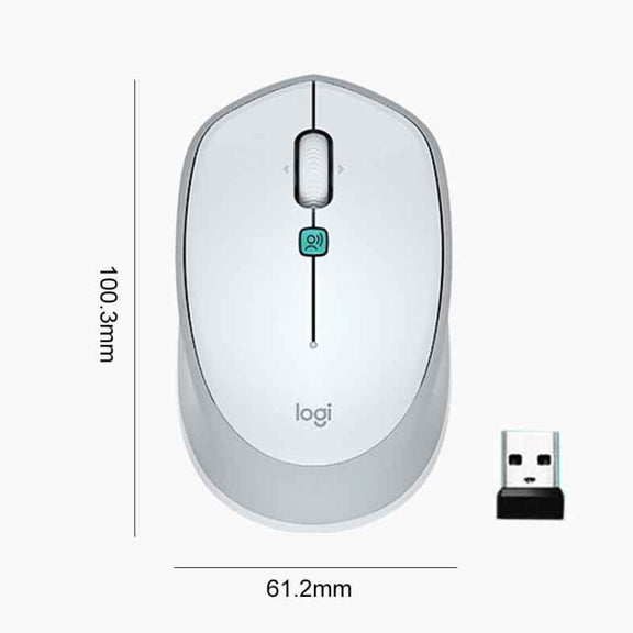 Logitech Voice M380 4 Buttons Smart Voice Input Wireless Mouse (Pink)