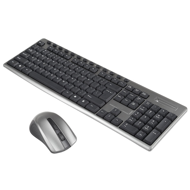 KB-6600 2.4Ghz Office Water-resistant Wireless Keyboard Mouse Set