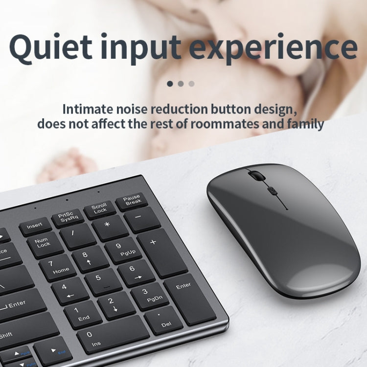 109 Three-mode Wireless Bluetooth Keyboard (Black)