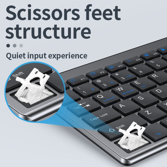 109 Three-mode Wireless Bluetooth Keyboard (Black)