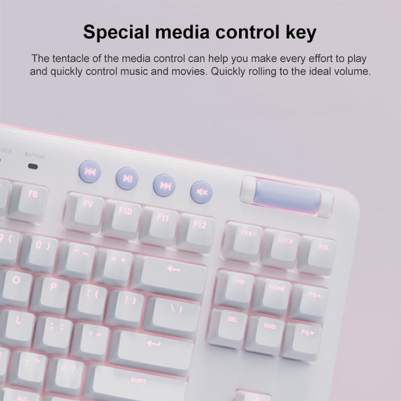 Logitech Aurora G713 RGB Wired Game E-sports 87-key Mechanical Keyboard with Palm Support, Tea Shaft