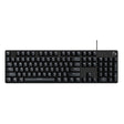Logitech G412 SE Wired Game 104-key Mechanical Silent Keyboard (Black) - free shipping - PMC TechLife - Order now!