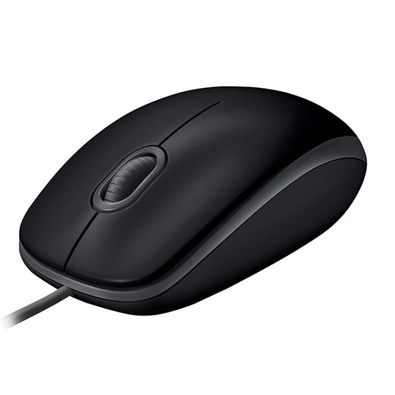 Logitech M110 1000DPI Wired Mouse USB Silent Mouse (Black)