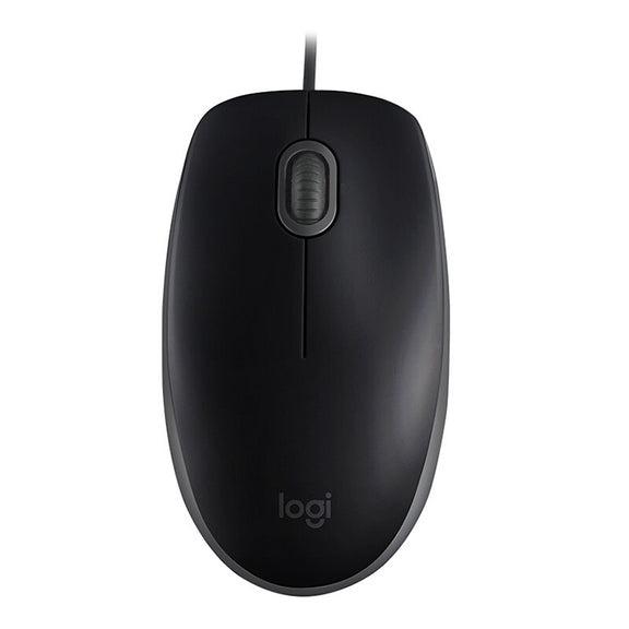 Logitech M110 1000DPI Wired Mouse USB Silent Mouse (Black)