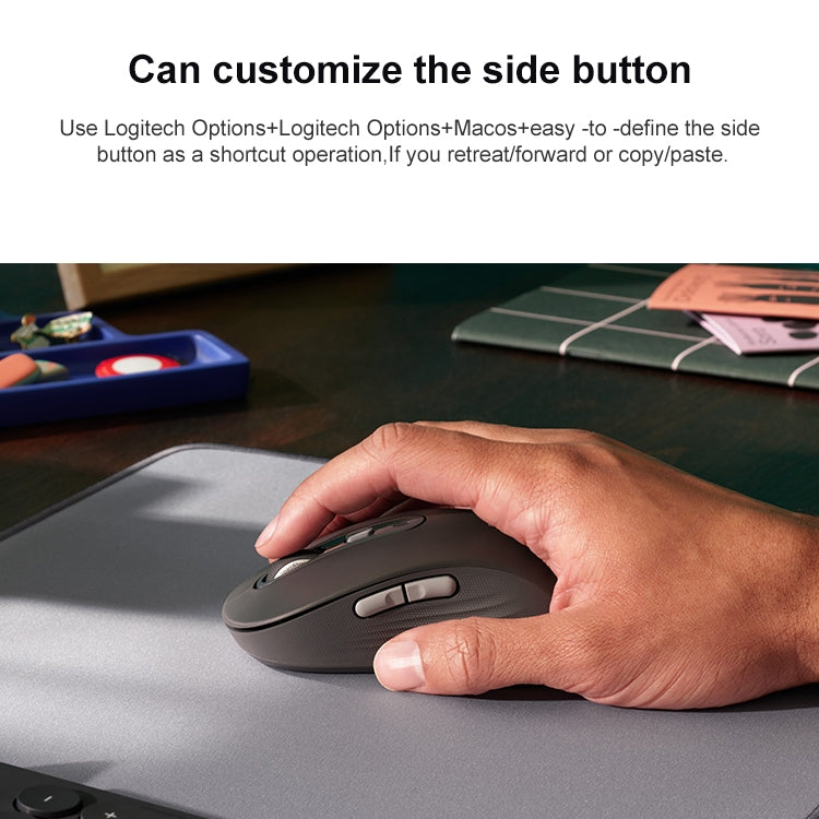 Logitech M750L 2000DPI 2.4GHz Wireless Bluetooth Dual Mode Mouse (Black)