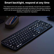 Logitech MX Keys Wireless Bluetooth Silent Keyboard (Black)