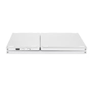 B033 Rechargeable 3-Folding 64 Keys Bluetooth Wireless Keyboard with Touchpad(Silver)