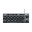 Logitech K835 Mini Mechanical Wired Keyboard, Green Shaft (Black) - free shipping - PMC TechLife - Order now!