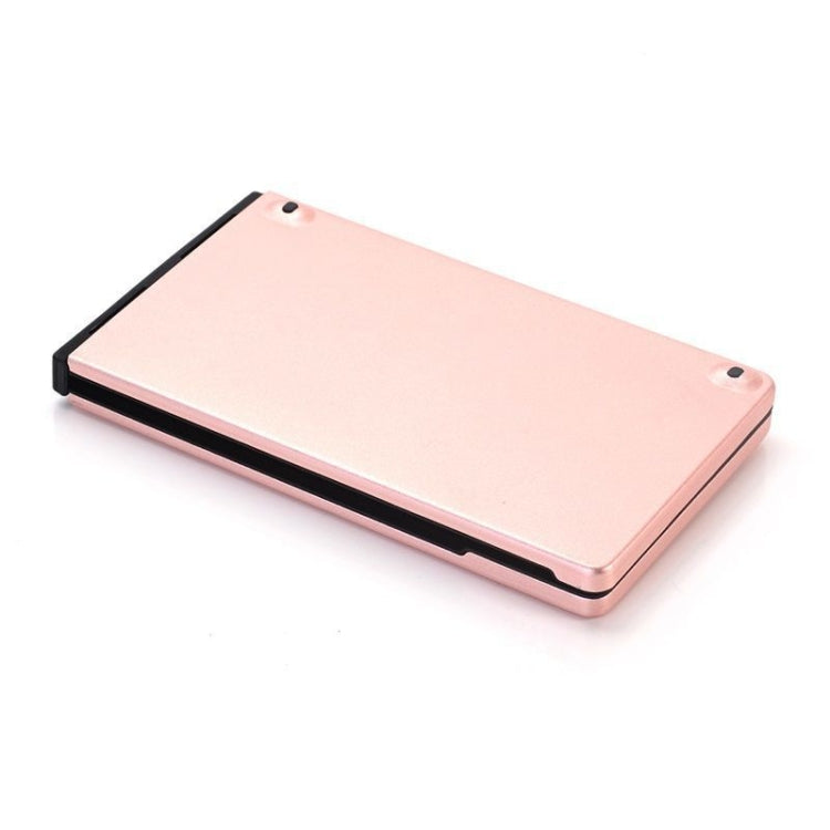 F66 Foldable Bluetooth Wireless 66 Keys Keyboard, Support Android / Windows / iOS (Rose Gold)