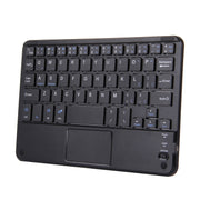 Bluetooth Wireless Keyboard with Touch Panel, Compatible with All Android & Windows 9 inch Tablets with Bluetooth Functions(Black)