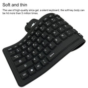 103 Key French USB Wired Silicone Water-resistant Keyboard Desktop Notebook Keyboard, Cable Length: 1.5m