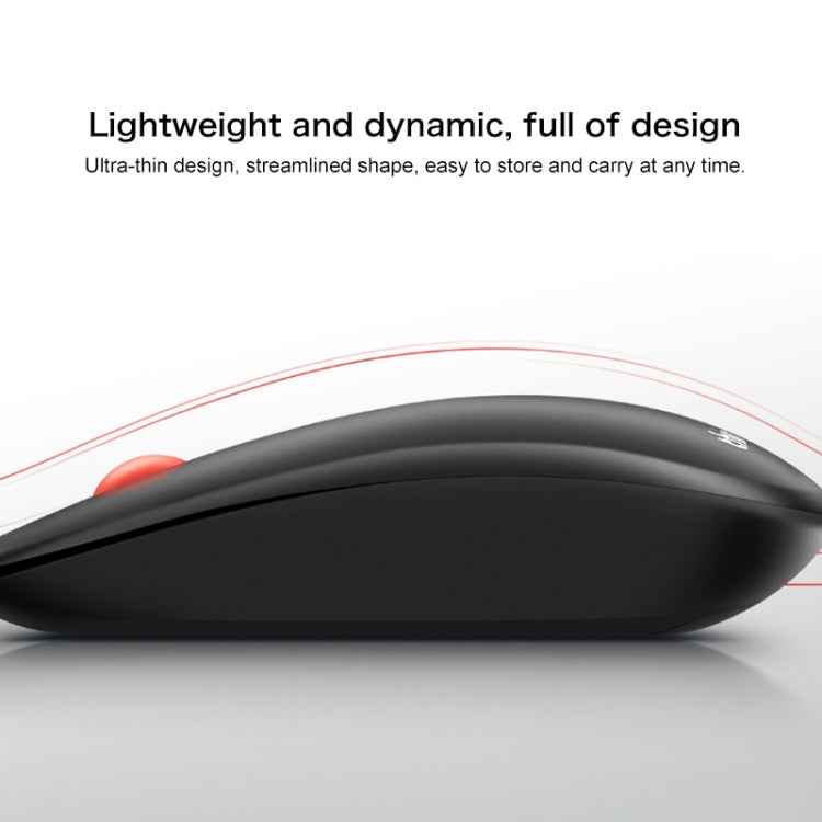 Lenovo thinkplus Portable Business Style Wireless Bluetooth Mouse (Black)