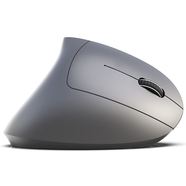 HXSJ T29 Bluetooth 3.0 Wireless Bluetooth 6-Keys 2400 DPI Adjustable Ergonomics Optical Vertical Mouse(Grey)