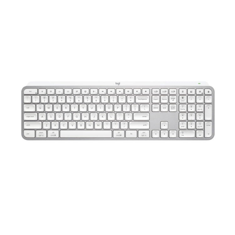 Logitech MX keys S Wireless Bluetooth Smart Backlit Keyboard (White)