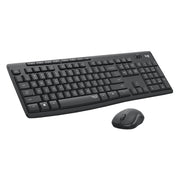 Logitech MK295 USB Wireless Silence Keyboard Mouse Set (Black)