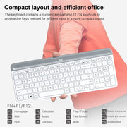 Logitech MK470 Wireless Silence Keyboard Mouse Set (Black)