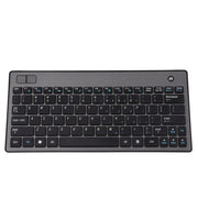 MC Saite Combo7126 Bluetooth 85 Keys Keyboard with Trackball for Windows / iOS / Android(Black)
