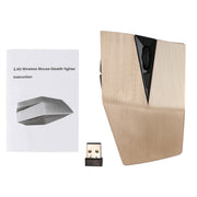 2.4GHz USB Receiver Adjustable 1200 DPI Wireless Optical Mouse for Computer PC Laptop (Gold)