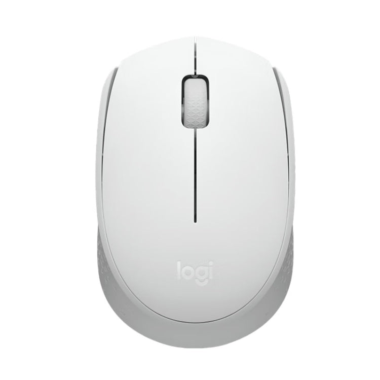 Logitech M172 1000DPI 2.4GHz Wireless Mouse (White)