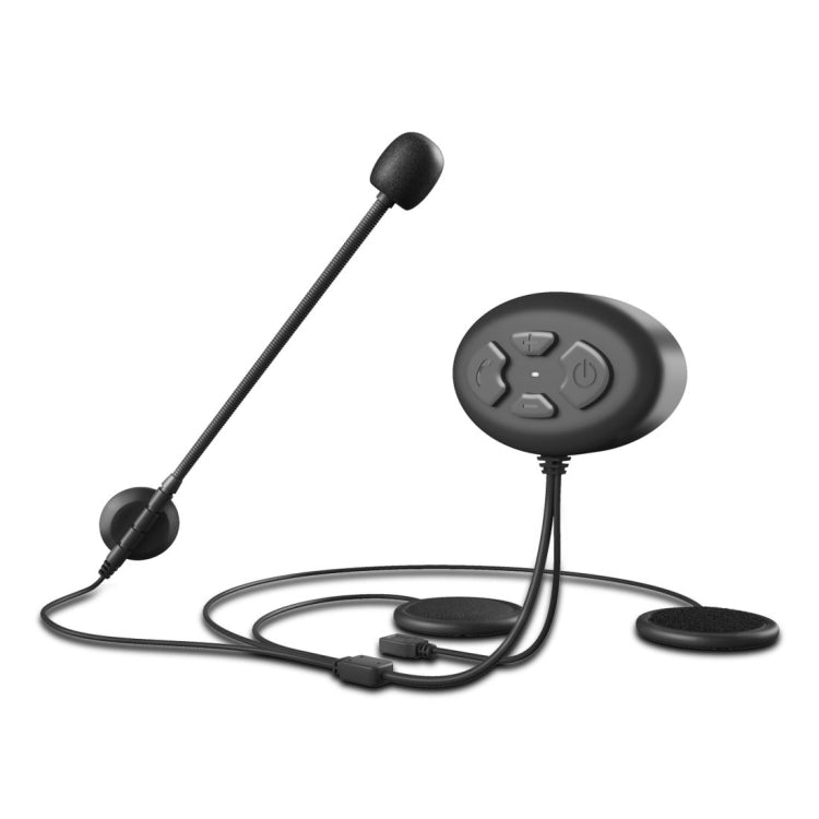Dier DK11 800m Helmet Wireless Bluetooth Headset 5.0 Water-resistant Double Motorcycle Call headset