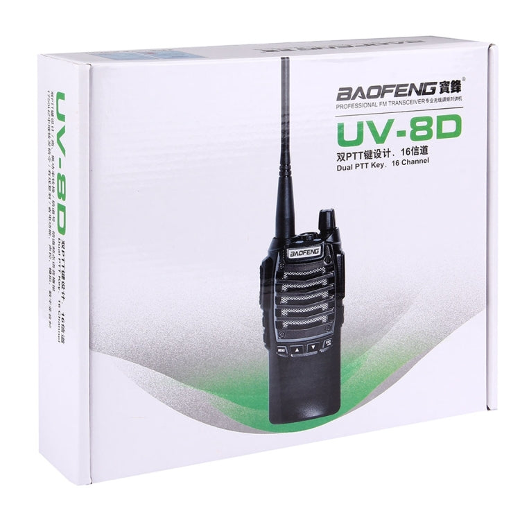 BAOFENG UV-8D Professional Dual Band Dual PTT Key Two-way Radio Walkie Talkie FM Transmitter