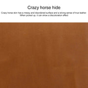 Universal Genuine Leather Business Zipper Laptop Tablet Bag For 15 inch and Below(Coffee)