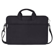 ST01S Water-resistant Oxford Cloth Hidden Portable Strap One-shoulder Handbag for 14.1 inch Laptops(Black)